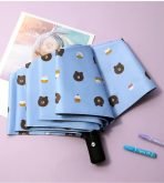 Sombrilla Animalitos 28cm cerrado 87cm abierto