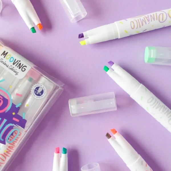 RESALTADOR DOBLE PUNTA X5 - MOOVING