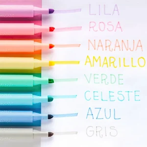 RESALTADOR PASTEL X8 MOOVING