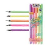 ROLLER GEL SILKY PASTEL X5 MOOVING