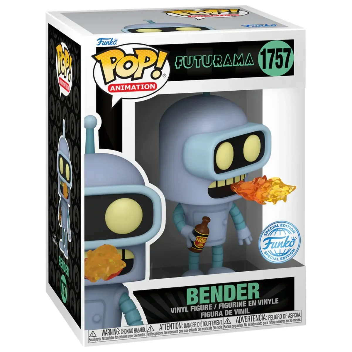 Funko Pop Futurama - Bender 1757 *special Edition* - Image 2