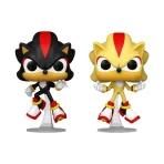 Funko Pop Games  Sonic - Shadow & Super Shadow 2-pack *special Edition* *glows* - Image 2