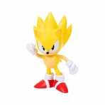 "Figura Super Sonic 4 pulgadas con Saltador y 11 puntos de articulación - JAKKS SEGA"