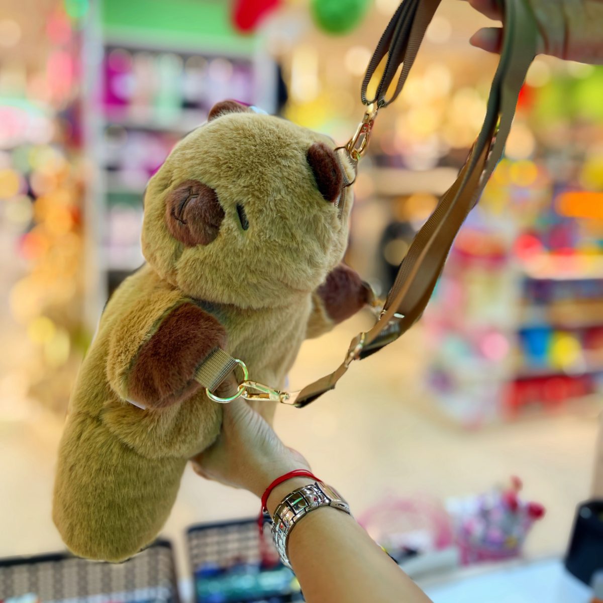 Mochila Peluche Capibara 32x36 - Image 2