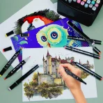 Pincel Doble Punta 36 Pcs - Imagen 5