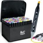 Set de marcadores doble punta 120 pcs