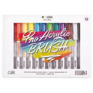 Marcadores Pro Acrylic Brush