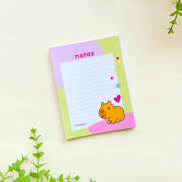 Block de notas Capibara