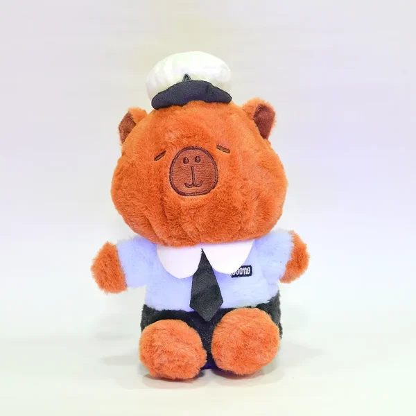 Peluche Capibara Elegante – 25 cm