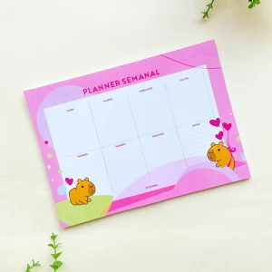 Planner Semanal Capibara