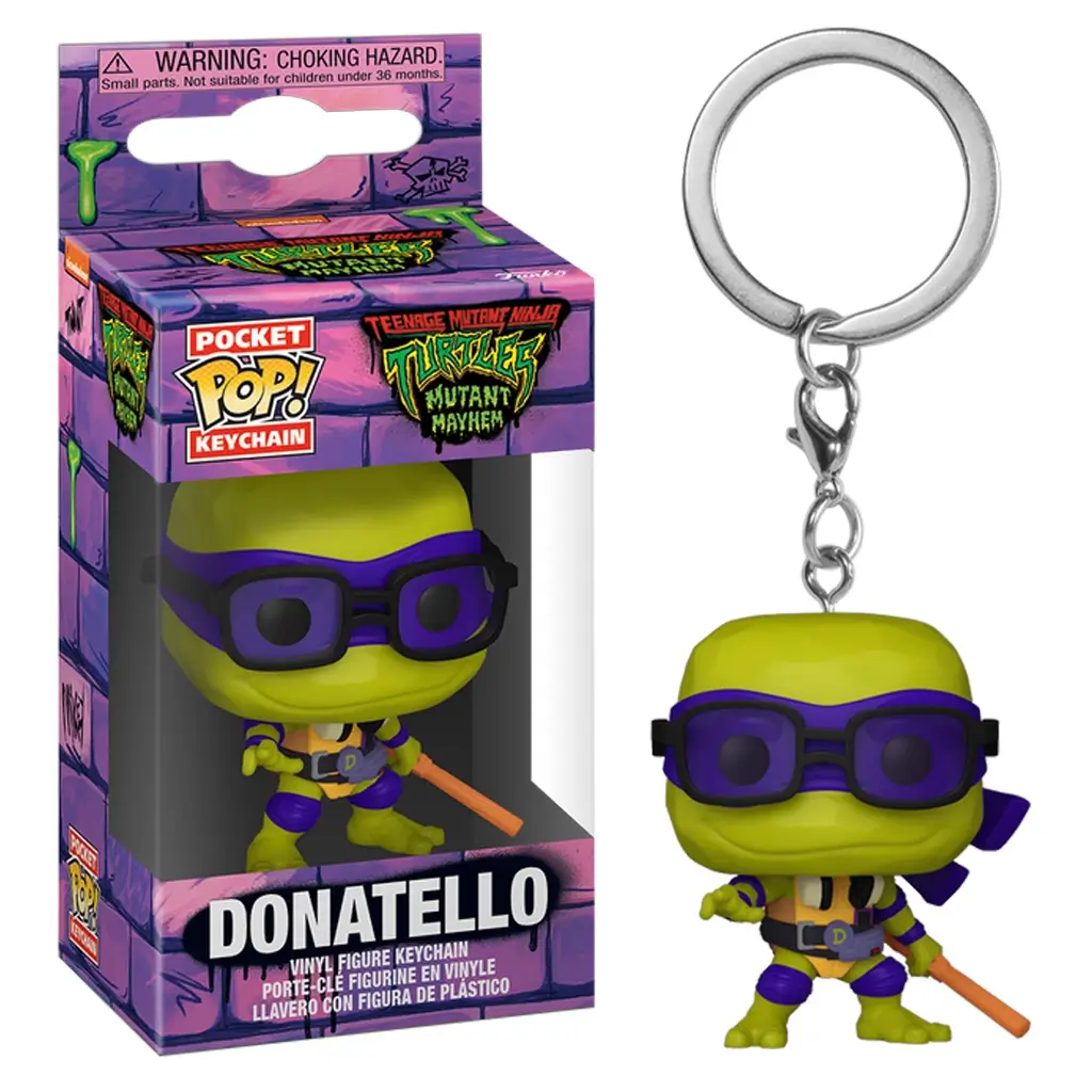 609e2464-48ee-4d43-8acc-7b5f6d41dd29 (1) Funko Keychain Ninja Turtles - Donatello - Imagen 1