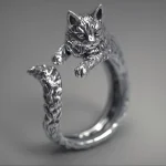 Anillo Ajustable Gato
