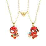 Collar doble spider c/ iman corazon - Image 2