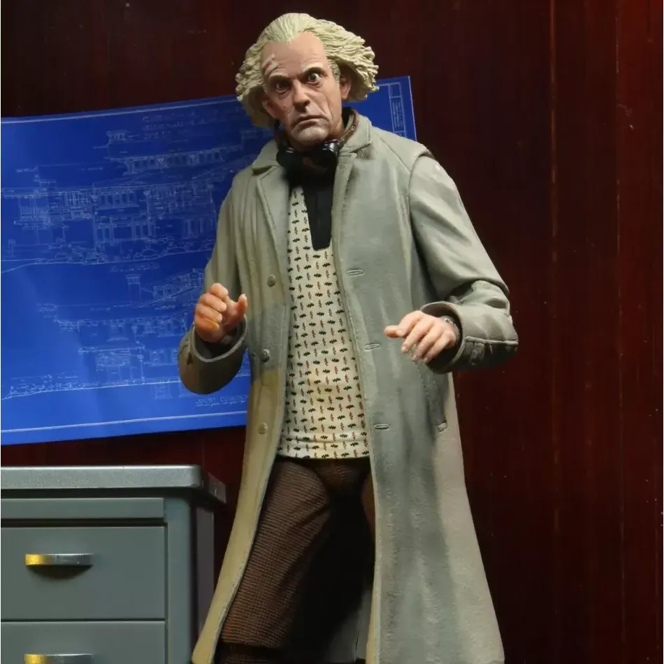 doc-brown-ultimate-regreso-al-fu NECA - Back to the Future Ultimate Doc Brown - 7" ACTION FIGURE - Image 1