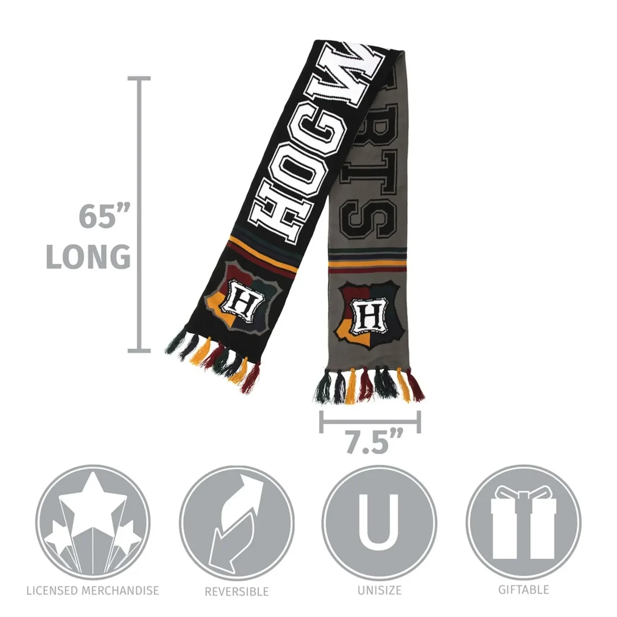 Bufanda hogwarts reversible – edición especial - Imagen 2