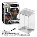 Funko POP Racing: Formula 1 - Lewis Hamilton 01 (AMG Petronas) c/ protector - Image 3