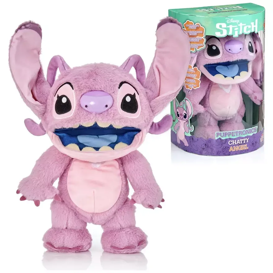 64e13677-80a8-4985-bb0e-001bde18c557 Peluche Disney Puppetronics Chatty Angel 30 cm – WOW Stuff - Image 1