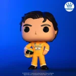 FUNKO POP RACING EXCLUSIVE AYRTON SENNA (LOTUS RACING SUIT) #10 C/ PROTECTOR