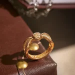 Anillo Harry Potter Golden Snitch