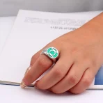 Anillo Linterna Verde