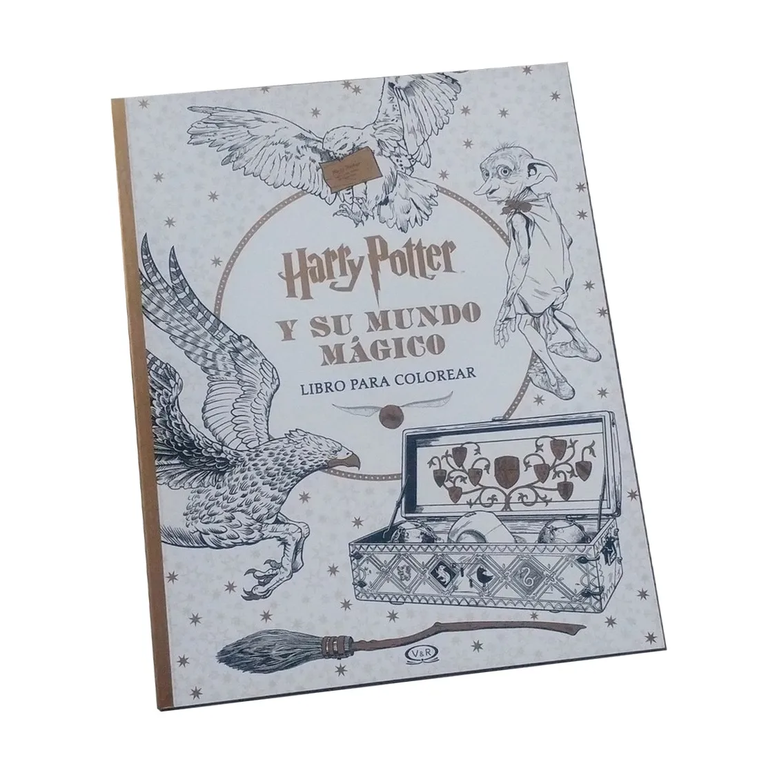 libro-para-colorear-hp Libro para colorear Harry Potter y su mundo magico - Image 1