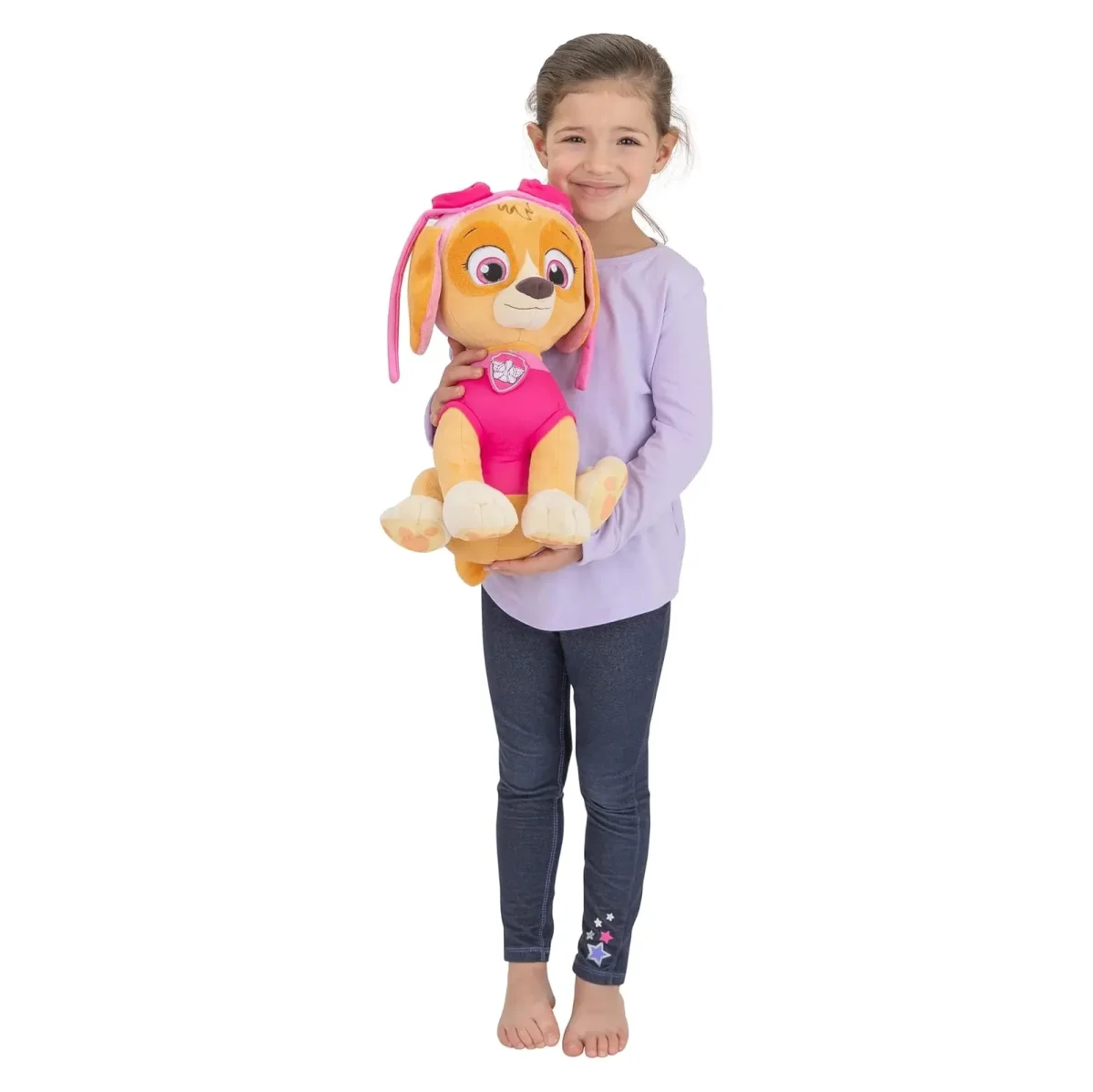 Peluche Paw Patrol Skye kids bedding super soft 38cm - Imagen 5