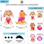Peluche Paw Patrol Skye kids bedding super soft 38cm - Imagen 4