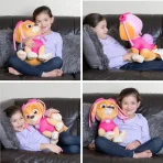 Peluche Paw Patrol Skye kids bedding super soft 38cm - Imagen 3