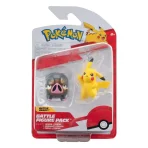 Jazwares Pokémon Battle Figure Pack – Lechonk & Pikachu - Imagen 2