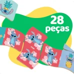 Dominó Stitch con 28 piezas de madera Disney Xalingo - Imagen 4