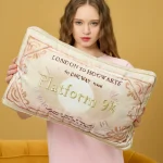 Almohada decorativa Ticket Platform 9¾ - Harry Potter