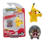 Jazwares Pokémon Battle Figure Pack – Lechonk & Pikachu