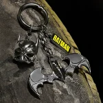 LLAVERO METAL BATMAN HERO MASK & BAT