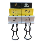 Binder Clips 25Mm X6 Snoopy - Mooving - Image 2