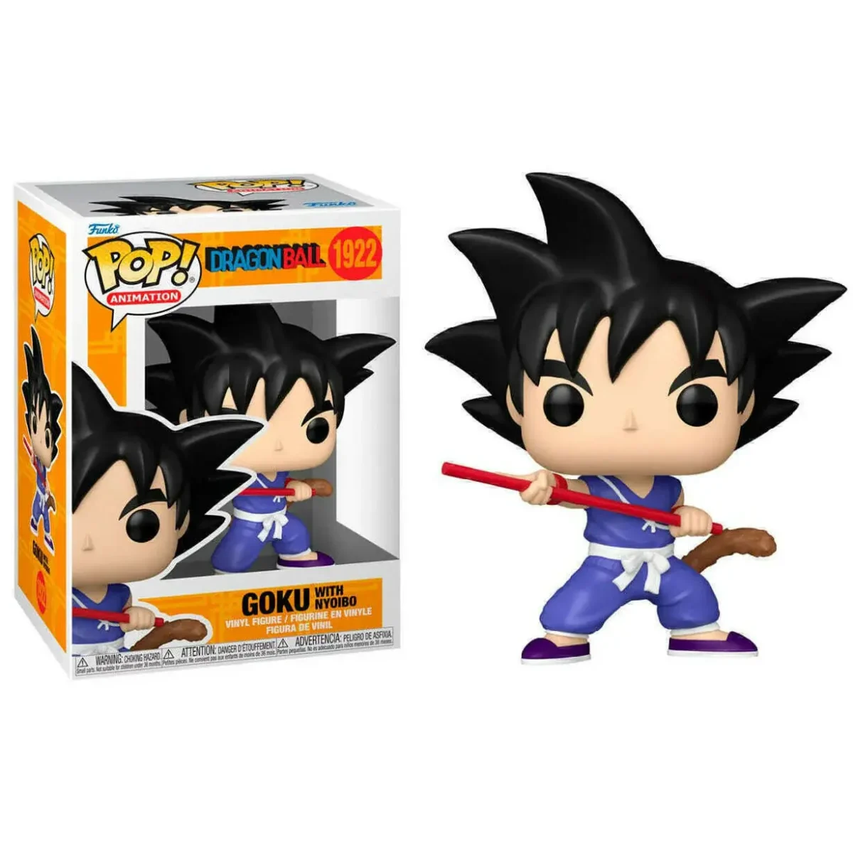 Funko Pop Dragon Ball Goku with Nyoibo #1922 - Image 2