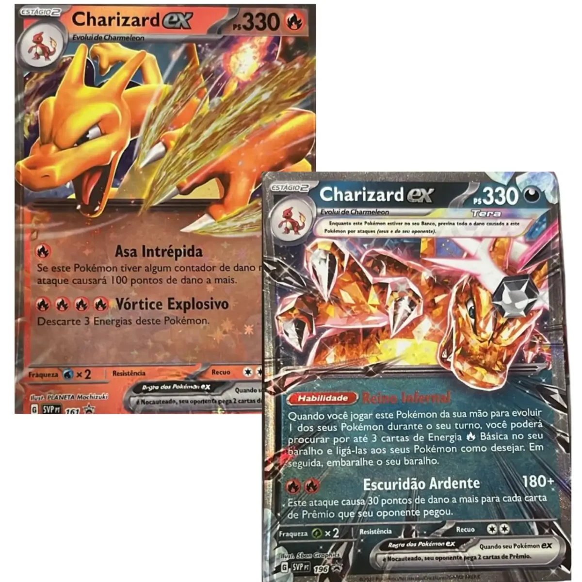 POKÉMON TCG – Box Pokémon Charizard Ex Em Dobro (versión en portugués) - Image 3