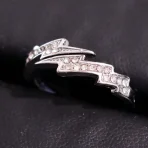 Anillo Rayo Piedritas - Inox - Image 3