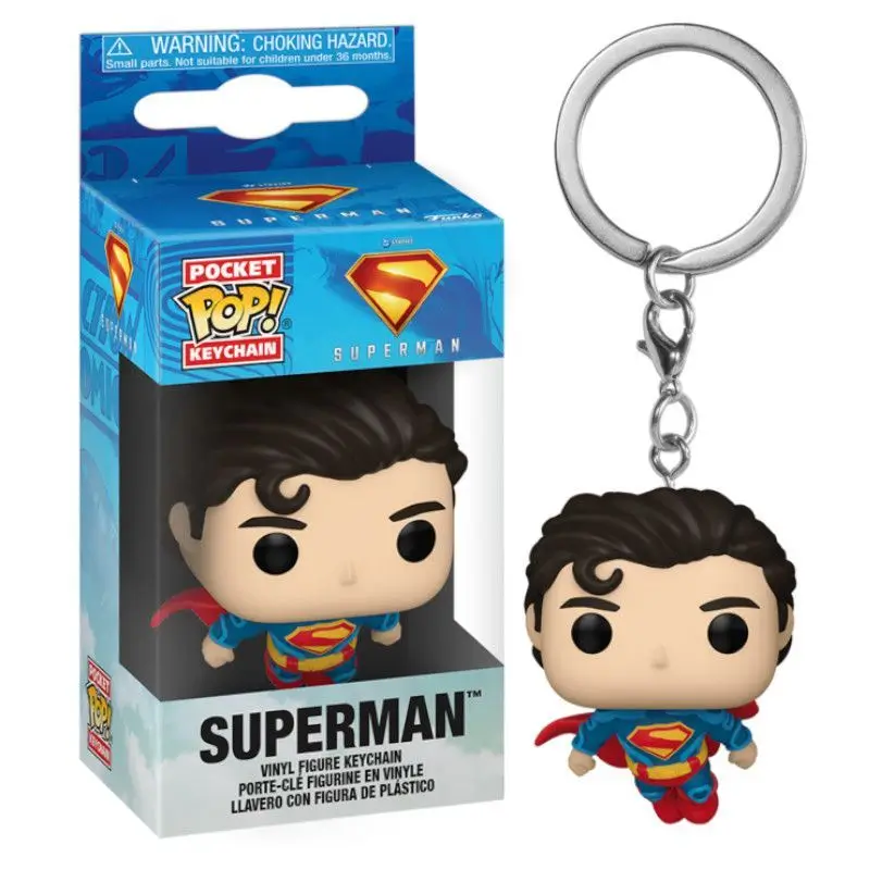 889698856478_1 Funko Pocket Pop! Keychain Dc Comics - Superman - Image 1
