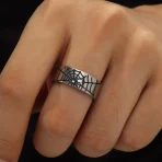 Anillo Spider Web - Inox - Image 2
