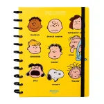 Cuaderno Universitario a discos Snoopy 80hjs 1 raya