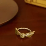 Anillo Lic. Harry Potter Golden Snitch