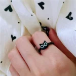 Anillo Gatito Negro