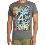 Remera Lic Marvel The Fantastic Four - Imagen 2