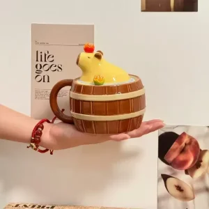 Taza con Topper Capibara