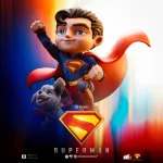 Superman And Krypto - Superman Legacy Minico - Iron Studios
