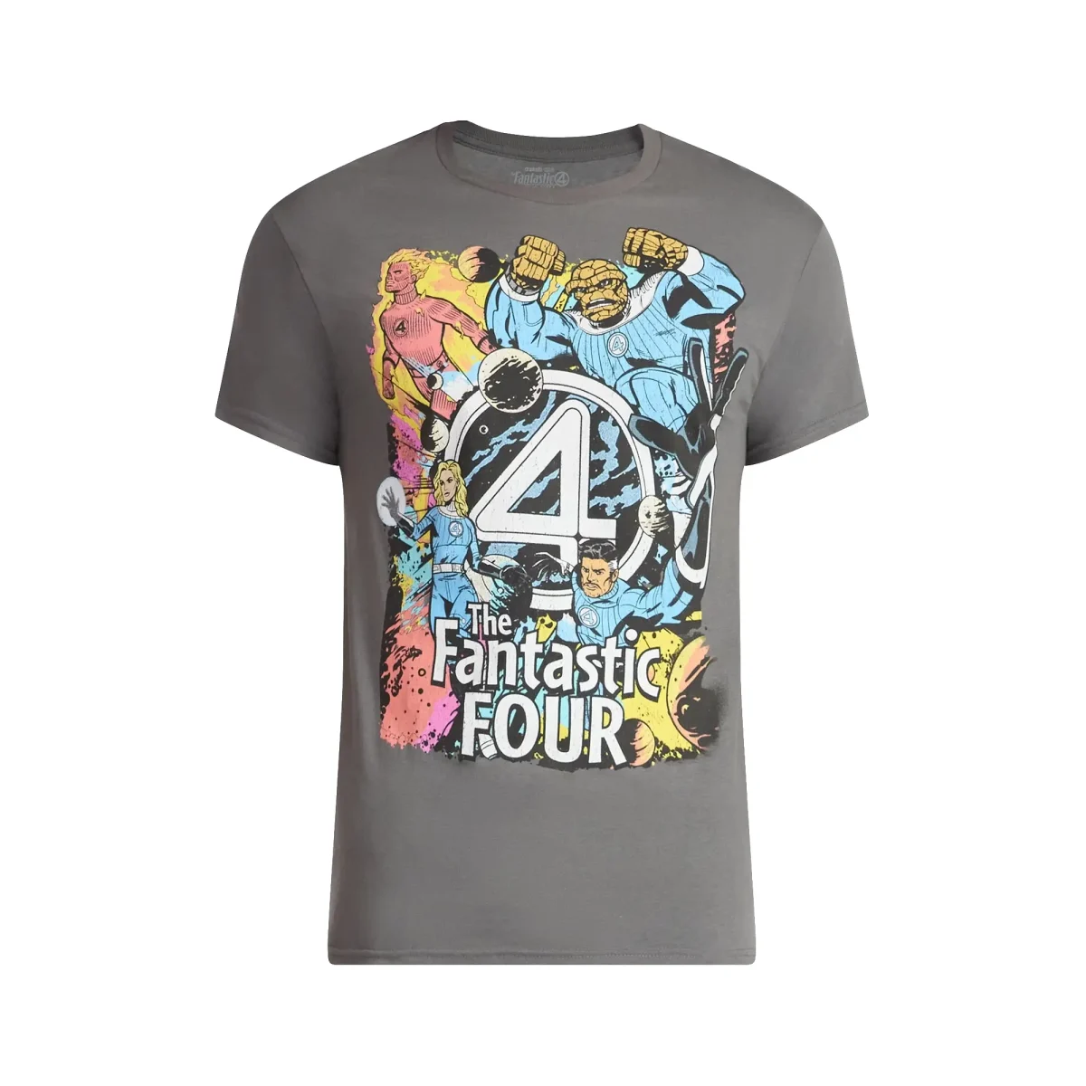 Remera Lic Marvel The Fantastic Four - Imagen 1