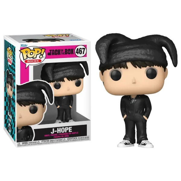 Funko Pop Rocks BTS Jack In The Box J-Hope #467