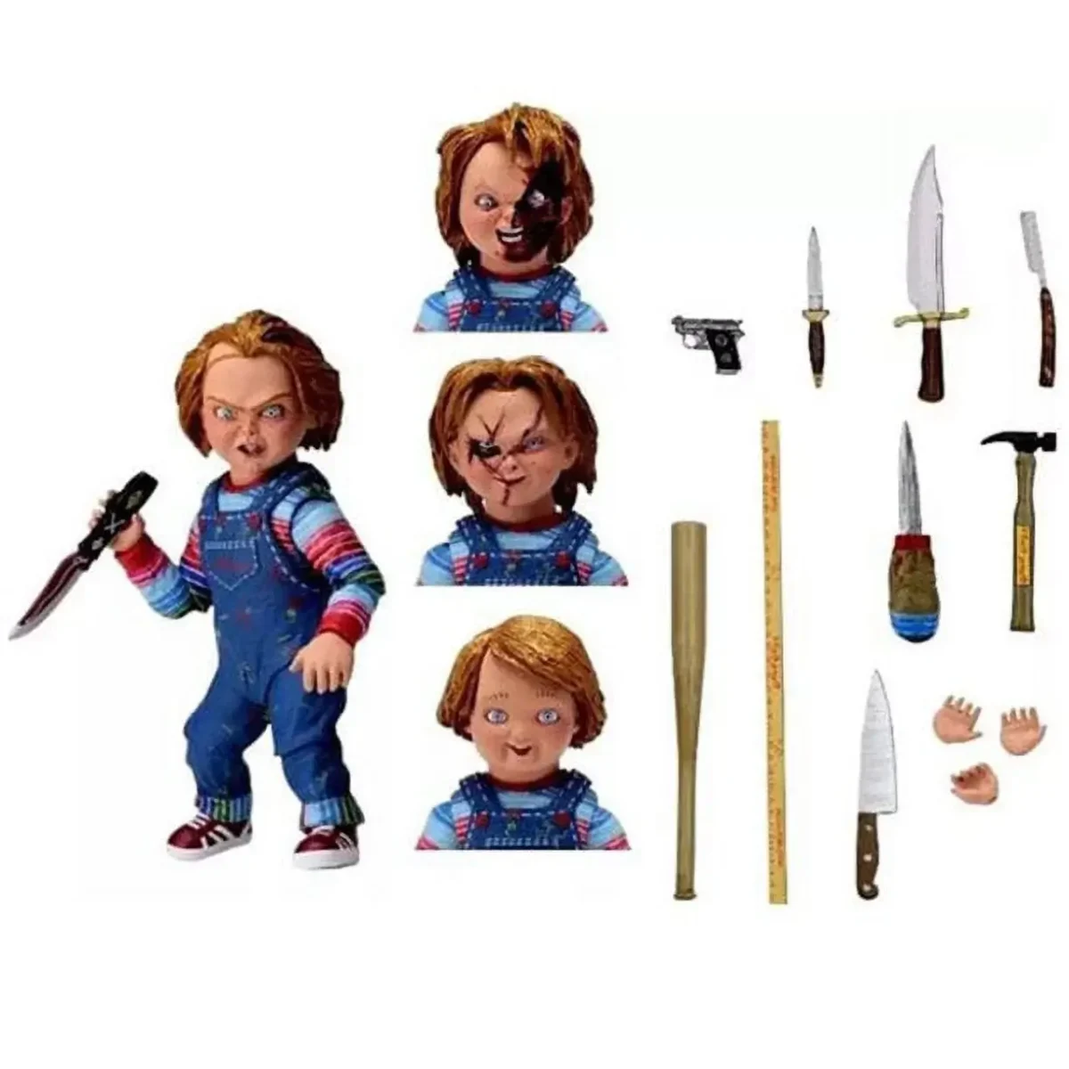 Neca - 4 Inch Toy Chucky Action Figure Ultimate - Imagen 2