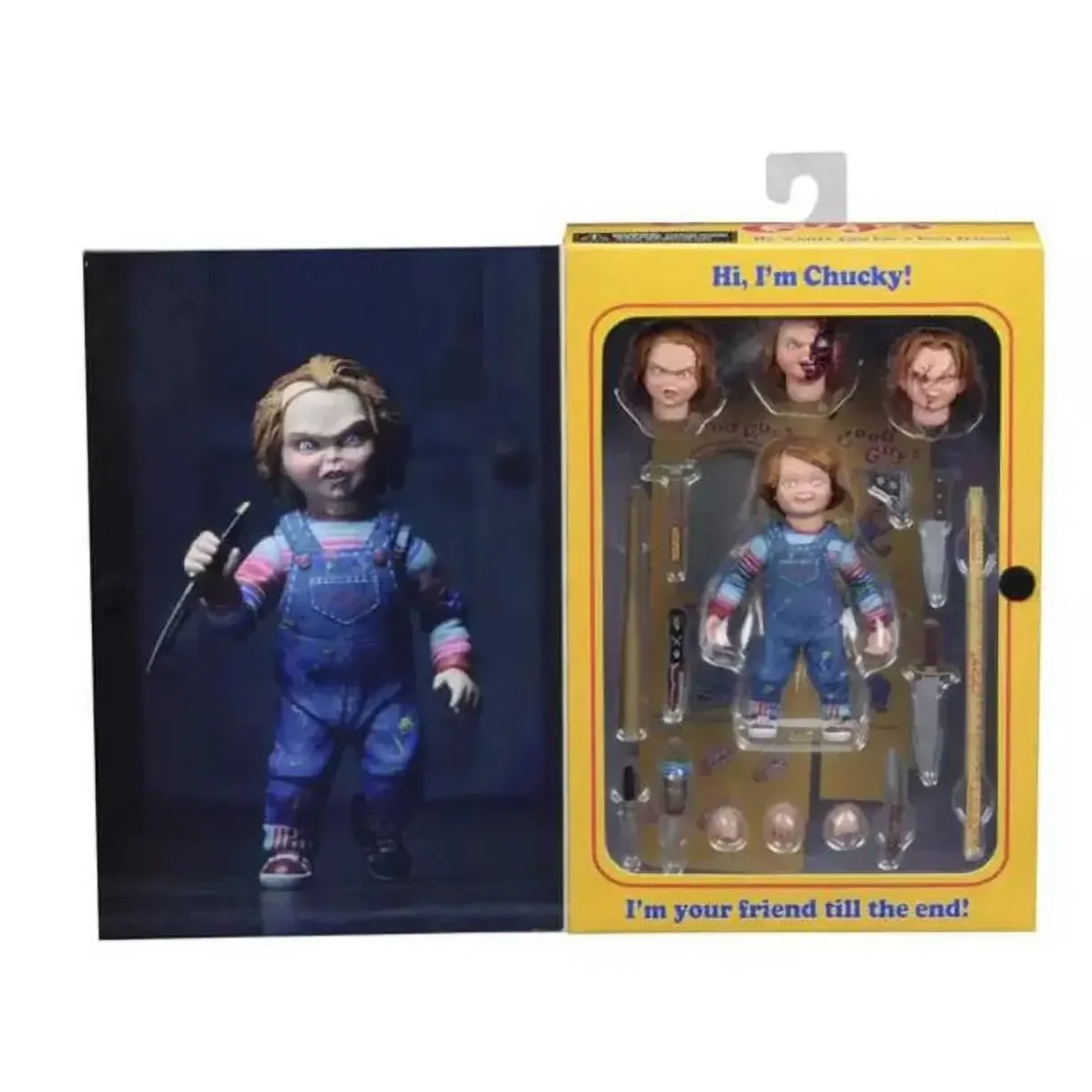 Neca - 4 Inch Toy Chucky Action Figure Ultimate - Imagen 3