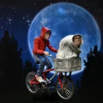 Neca E.t. 40th Anniversary Elliot & E.t. On Bicycle 7" Scale Figure